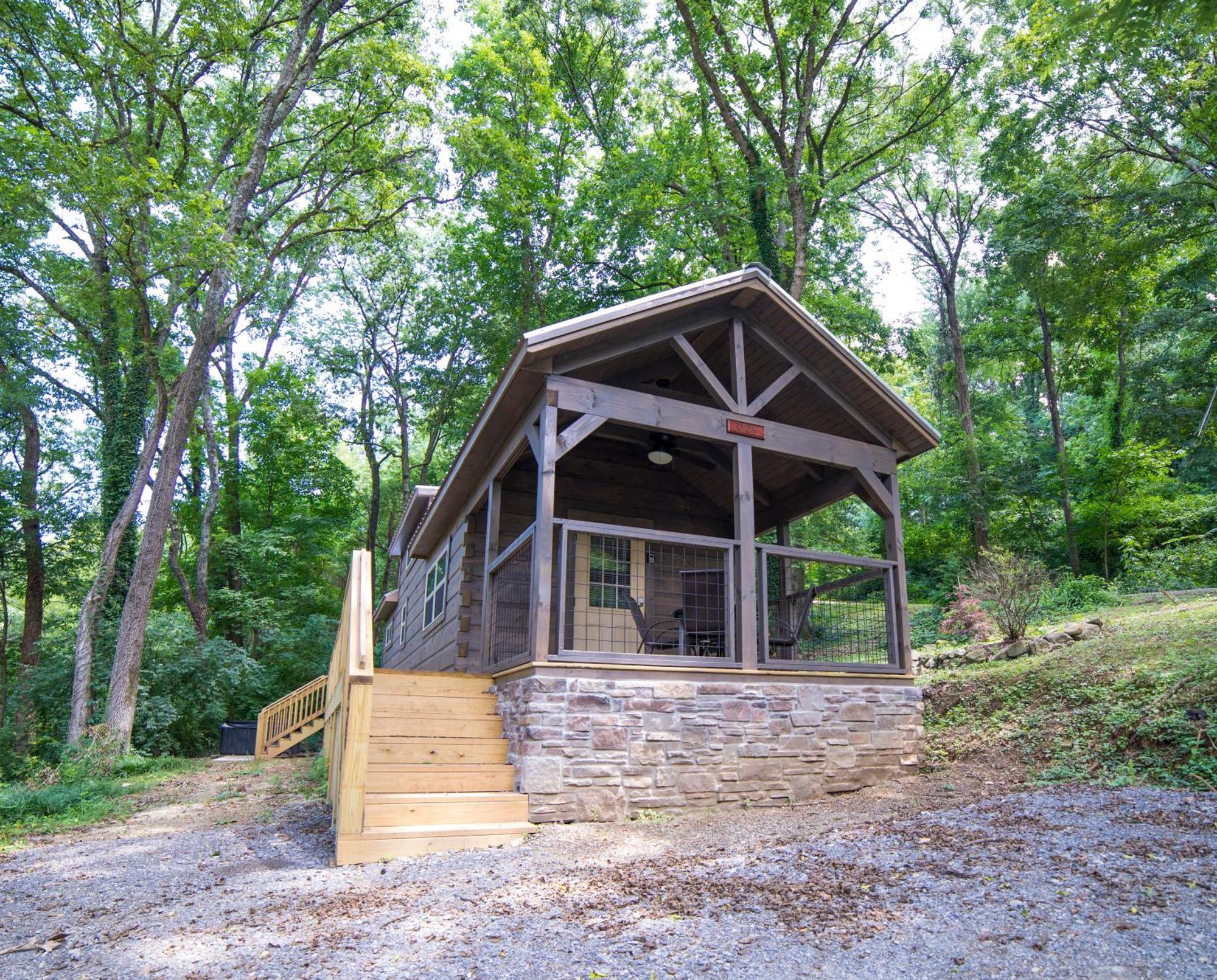 Ryon Tiny Home Cabin City-Side Rustic Retreat Chattanooga Kültér fotó